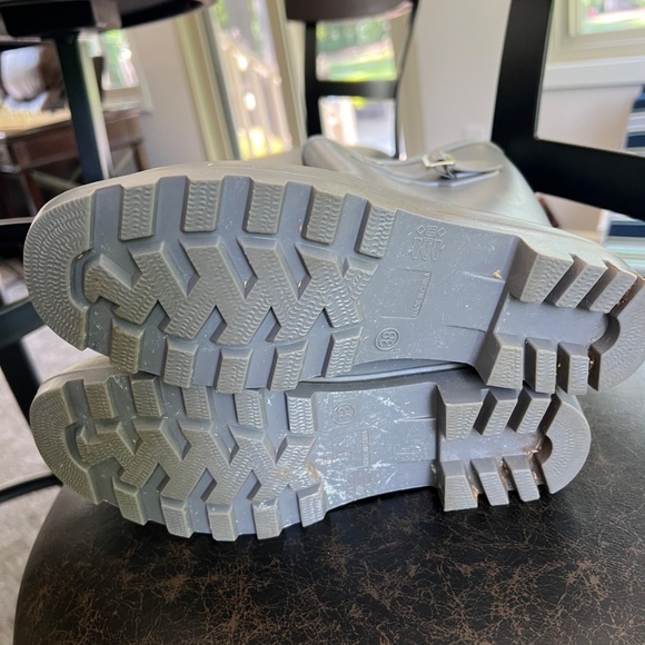 Grey EvShine Rubber Boots size 38 (women's 8) - Picture 4 of 4